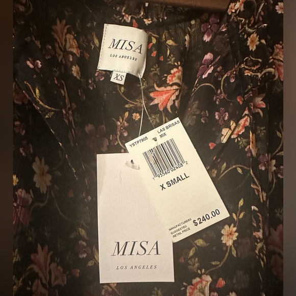 NWT Misa floral blouse - Picture 5 of 9